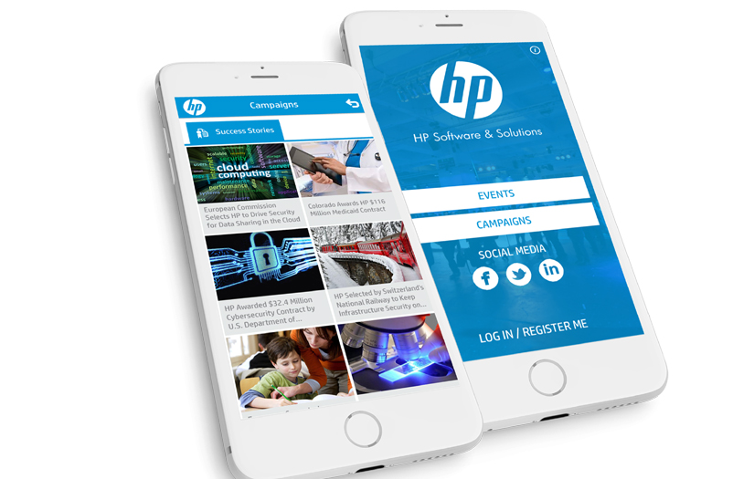 HP Events  Software Solution screenshot 1